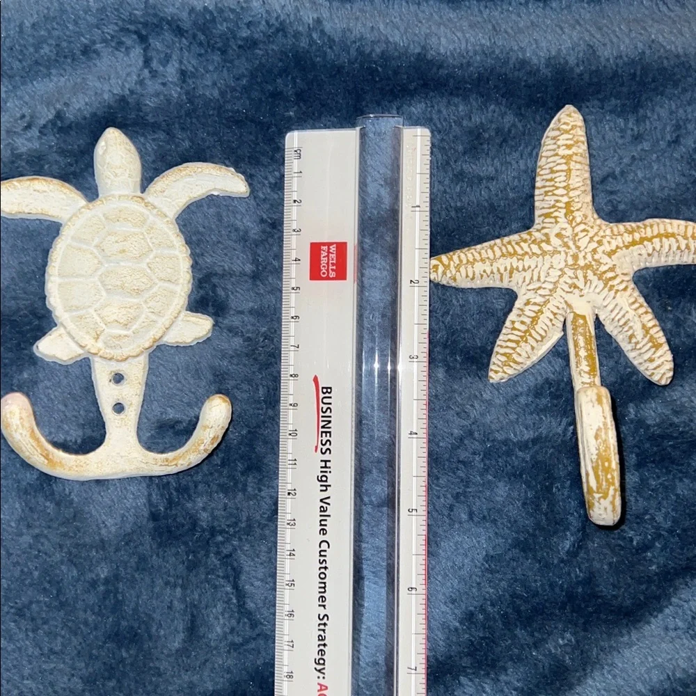 Coastal themed wall hooks(1 pair)